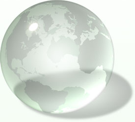 Geo-Innovations Glass Globe