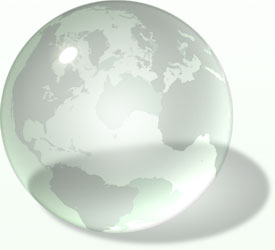 World+globe+outline